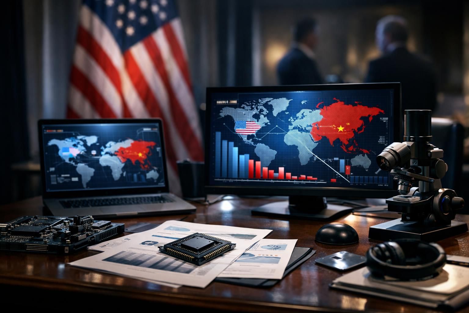 amerika serikat memperketat pembatasan ekspor teknologi ke perusahaan china, mengubah dinamika perdagangan dan teknologi global.