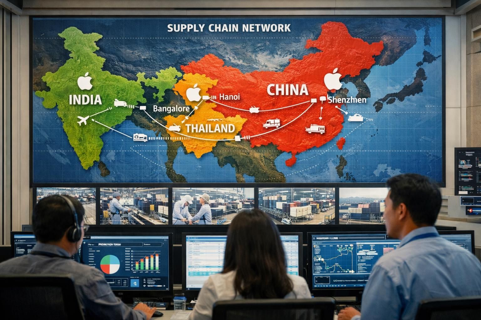 apple memperluas produksi perangkat di asia untuk mengurangi ketergantungan pada china, meningkatkan diversifikasi rantai pasok dan memperkuat posisi pasar globalnya.