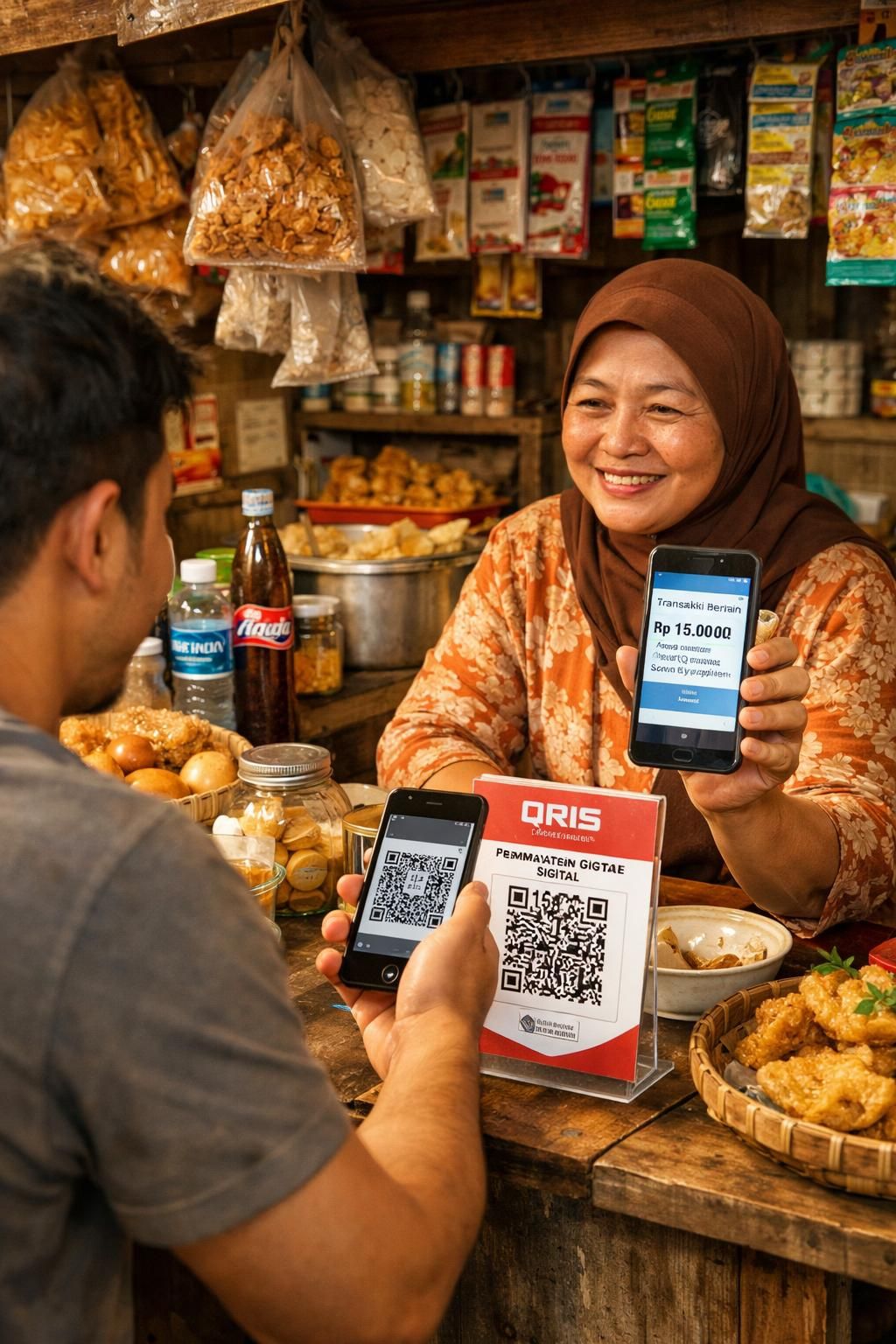 bukalapak memperkuat integrasi pembayaran digital untuk memudahkan pedagang umkm dalam bertransaksi dengan cepat dan aman.