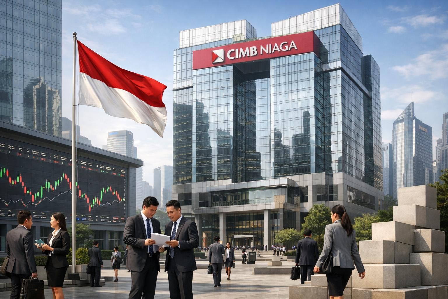 cimb berpotensi menjual sebagian saham bank cimb niaga sesuai dengan regulasi indonesia untuk mengoptimalkan kepemilikan dan pengelolaan bank.