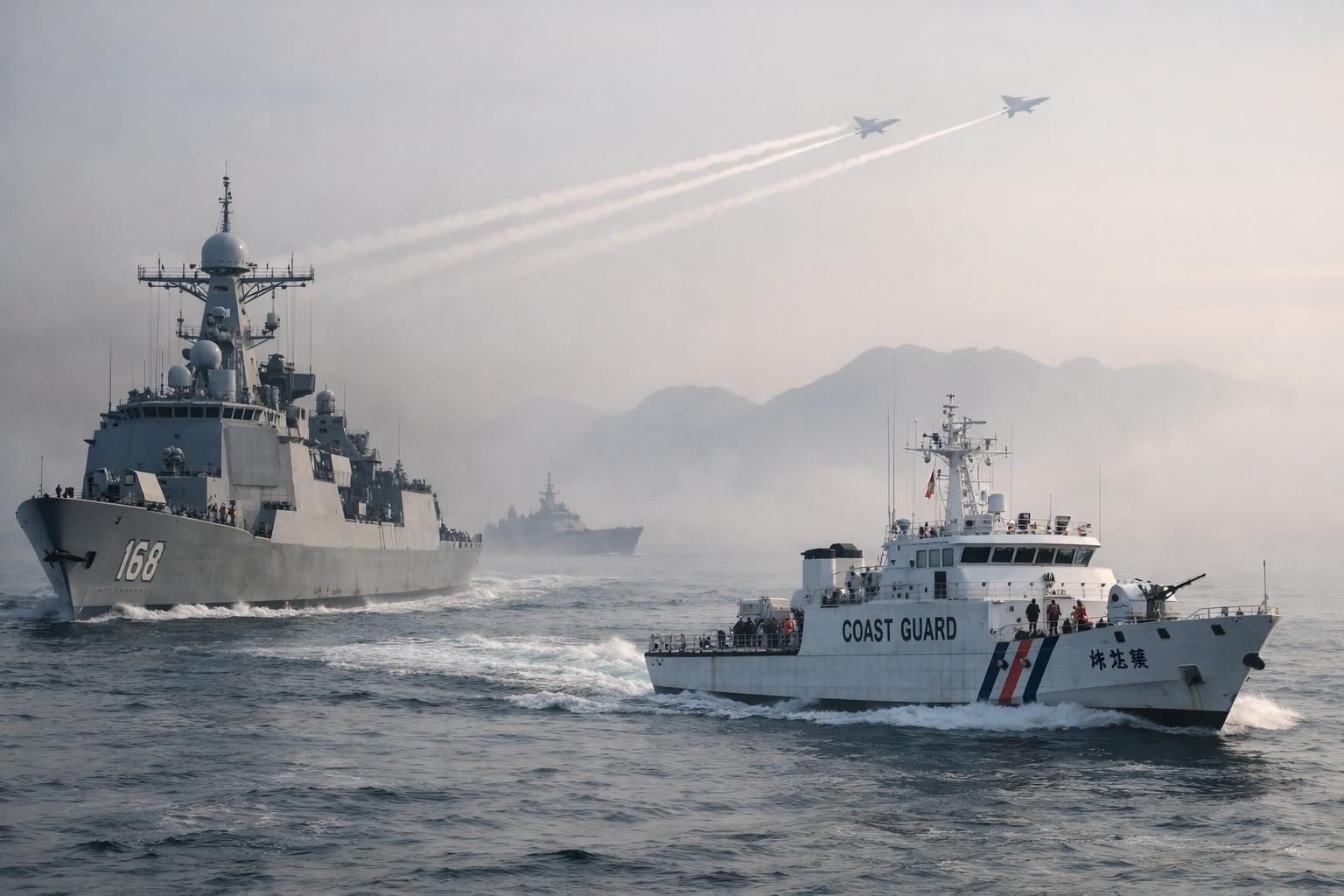 china mengadakan latihan militer di sekitar selat taiwan, kata kementerian pertahanan, meningkatkan ketegangan regional dan memantau situasi keamanan di kawasan.