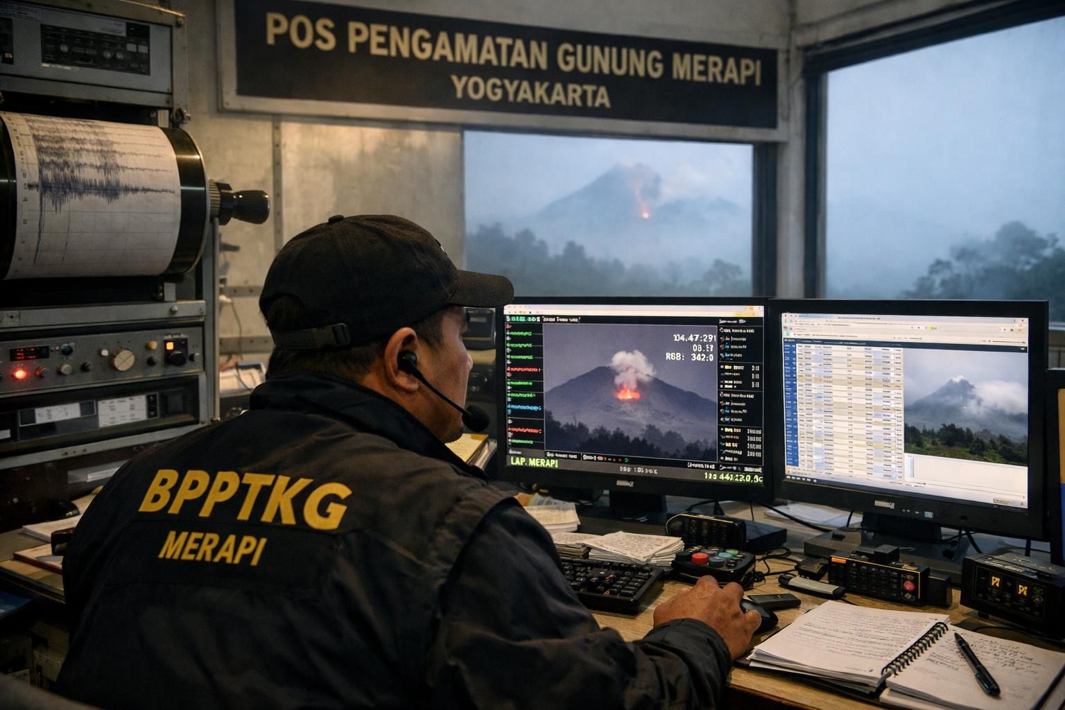 gunung merapi menunjukkan peningkatan aktivitas vulkanik terbaru menurut laporan resmi dari yogyakarta, memberikan peringatan kepada warga sekitar tentang potensi bahaya.