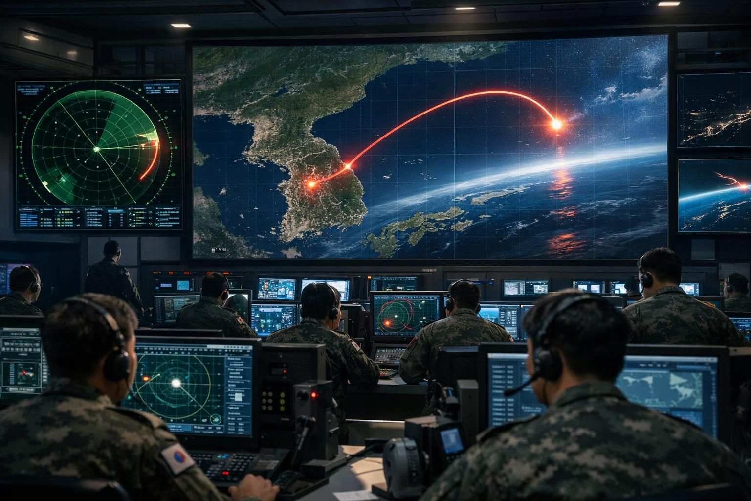 korea utara meluncurkan rudal balistik dalam uji coba terbaru, menurut laporan militer korea selatan, meningkatkan ketegangan di kawasan.