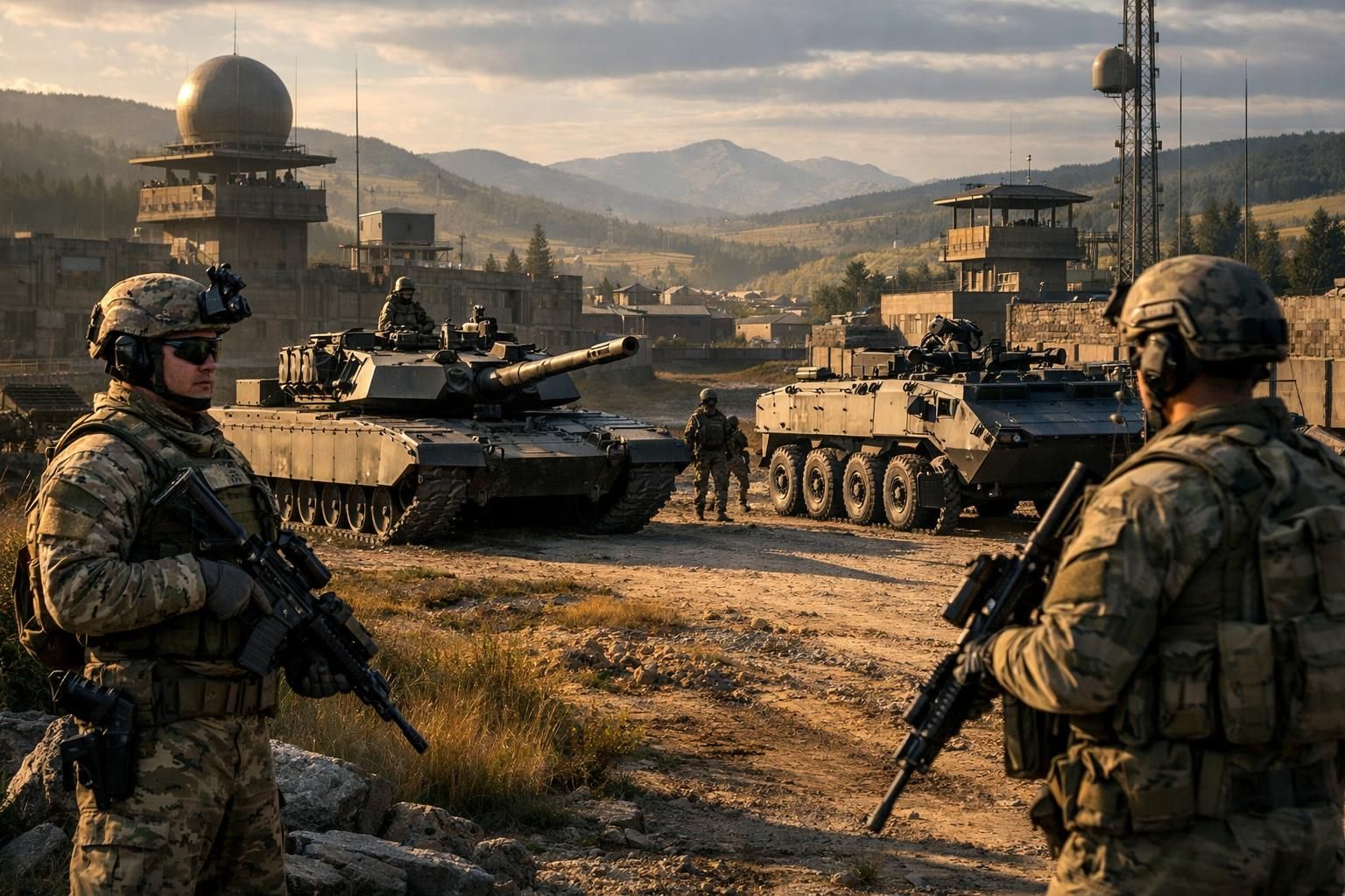 nato mengumumkan peningkatan kehadiran militer di eropa timur untuk memperkuat keamanan dan stabilitas di wilayah tersebut.