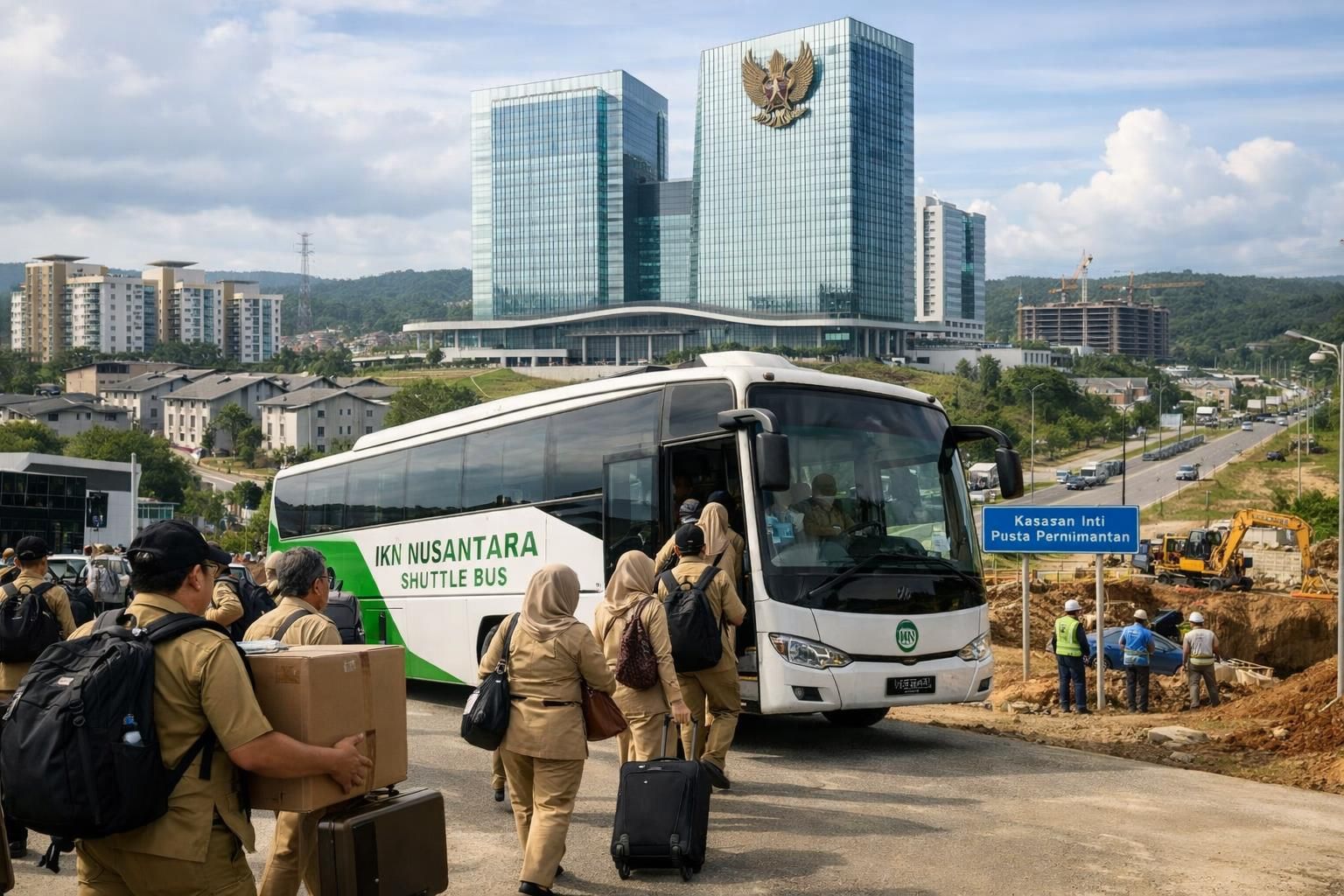 pemerintah mulai kembali membahas rencana pemindahan asn ke ibu kota baru nusantara di kalimantan timur untuk mendukung pembangunan dan pemerataan wilayah.
