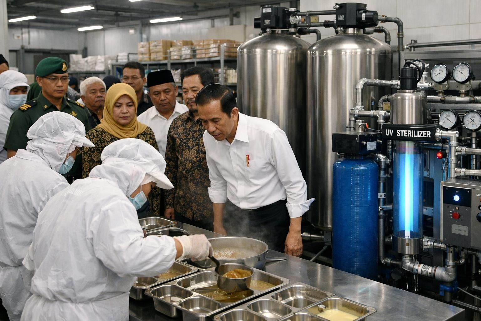 prabowo meresmikan fasilitas ketahanan pangan nasional di jakarta untuk memperkuat ketersediaan pangan dan mendukung ketahanan nasional.