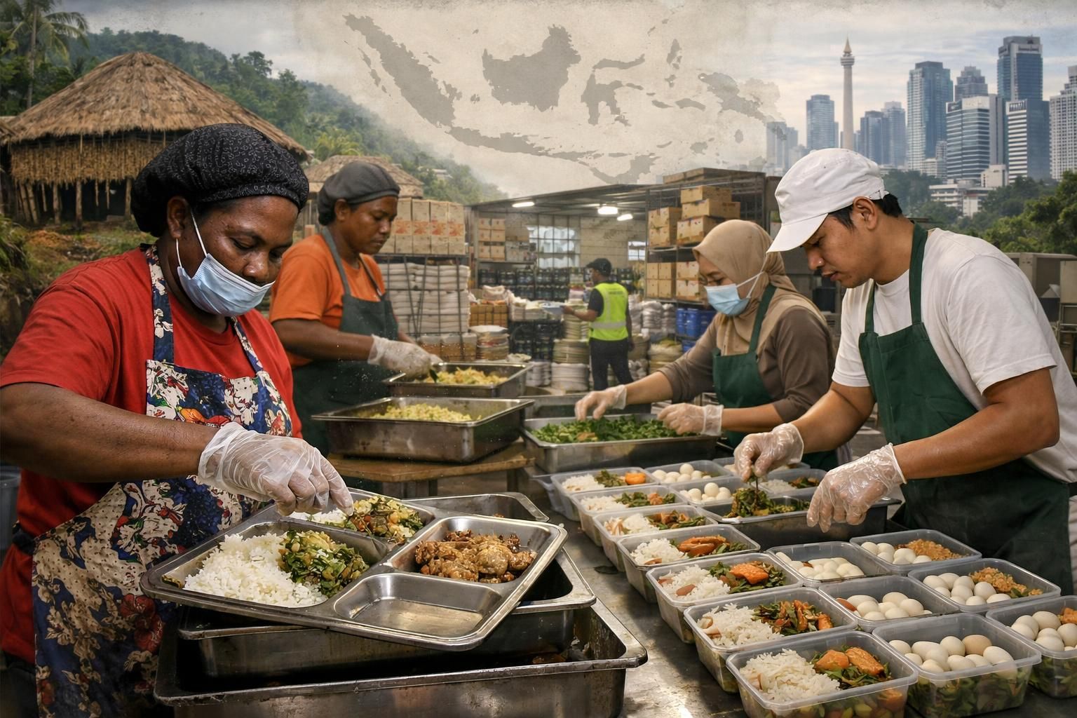 prabowo secara resmi membuka fasilitas ketahanan pangan nasional di jakarta, memperkuat upaya menjaga ketersediaan dan keamanan pangan di indonesia.