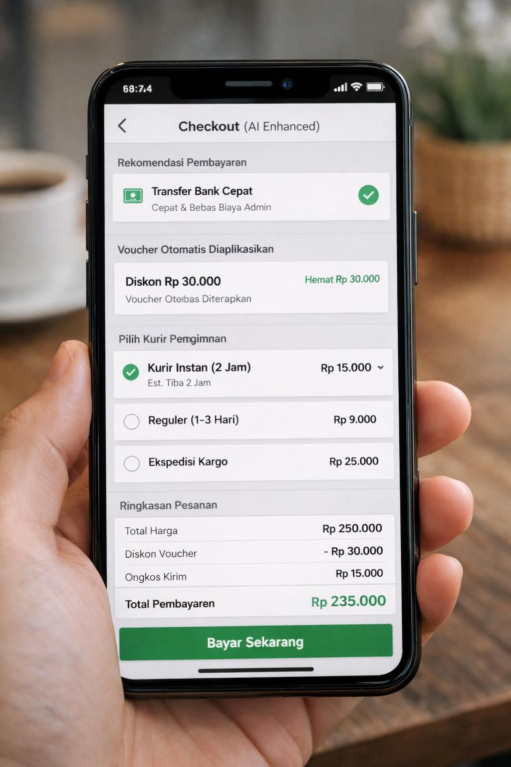 shopee indonesia memperkenalkan fitur checkout berbasis ai yang inovatif untuk meningkatkan pengalaman pengguna dan mendorong konversi penjualan secara signifikan.