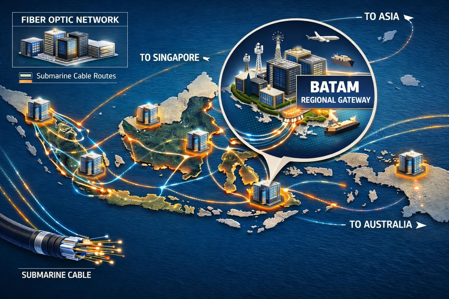 telkom indonesia memperluas jaringan pusat data hyperscale untuk mendukung pertumbuhan layanan cloud nasional, meningkatkan kapasitas dan keandalan infrastruktur digital di indonesia.