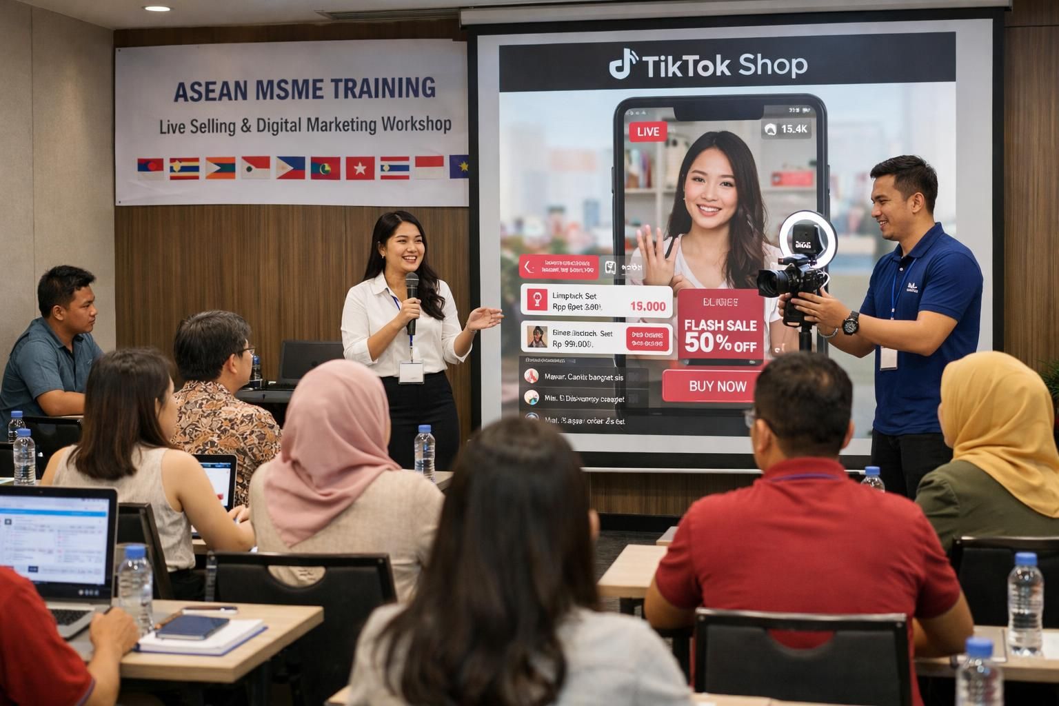 tiktok shop memperluas program afiliasi e-commerce di asia tenggara, membuka peluang baru untuk penjual dan afiliasi mengembangkan bisnis mereka secara online.