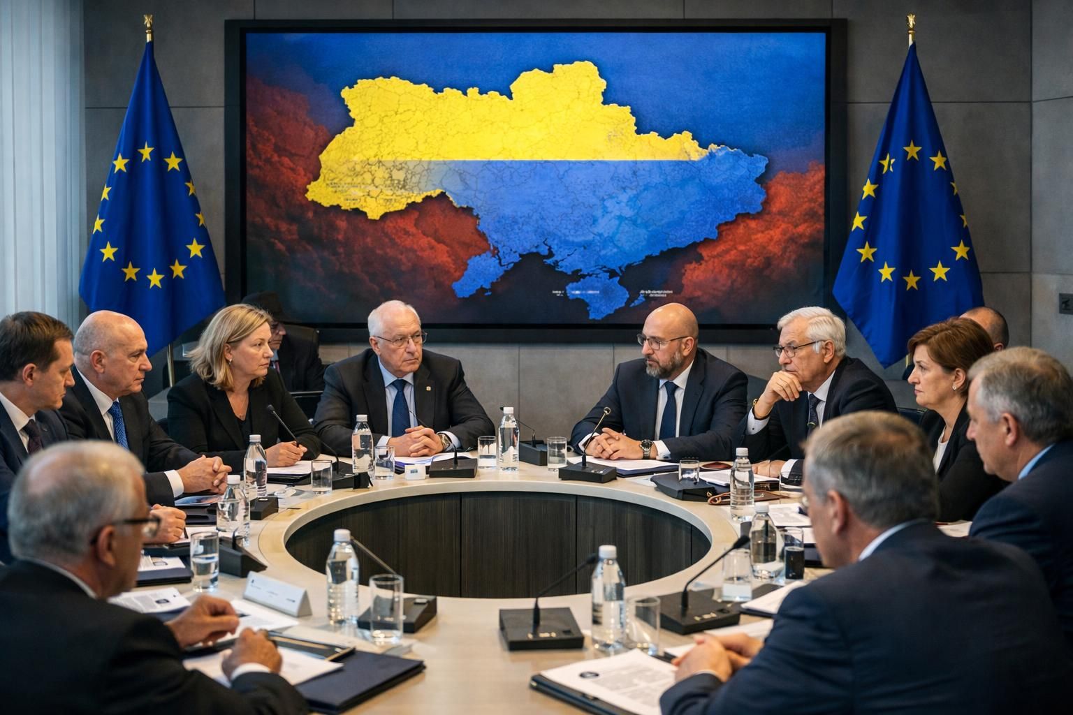 uni eropa menyetujui bantuan militer tambahan untuk ukraina dalam pertemuan darurat untuk mendukung keamanan dan stabilitas di kawasan.