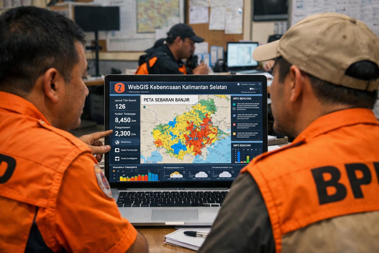 badan nasional penanggulangan bencana memperingatkan potensi banjir di kalimantan selatan. waspadai kondisi cuaca ekstrem dan siapkan langkah antisipasi untuk keselamatan anda.