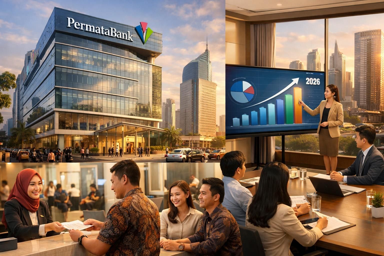 bank permata memproyeksikan pertumbuhan kredit di indonesia mencapai 10 persen pada tahun 2026, menunjukkan optimisme dalam perkembangan ekonomi dan sektor keuangan nasional.