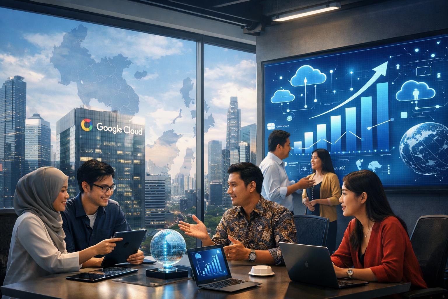 google cloud memperluas kemitraan strategis dengan perusahaan teknologi terkemuka di asia tenggara untuk mendorong inovasi dan transformasi digital di kawasan tersebut.