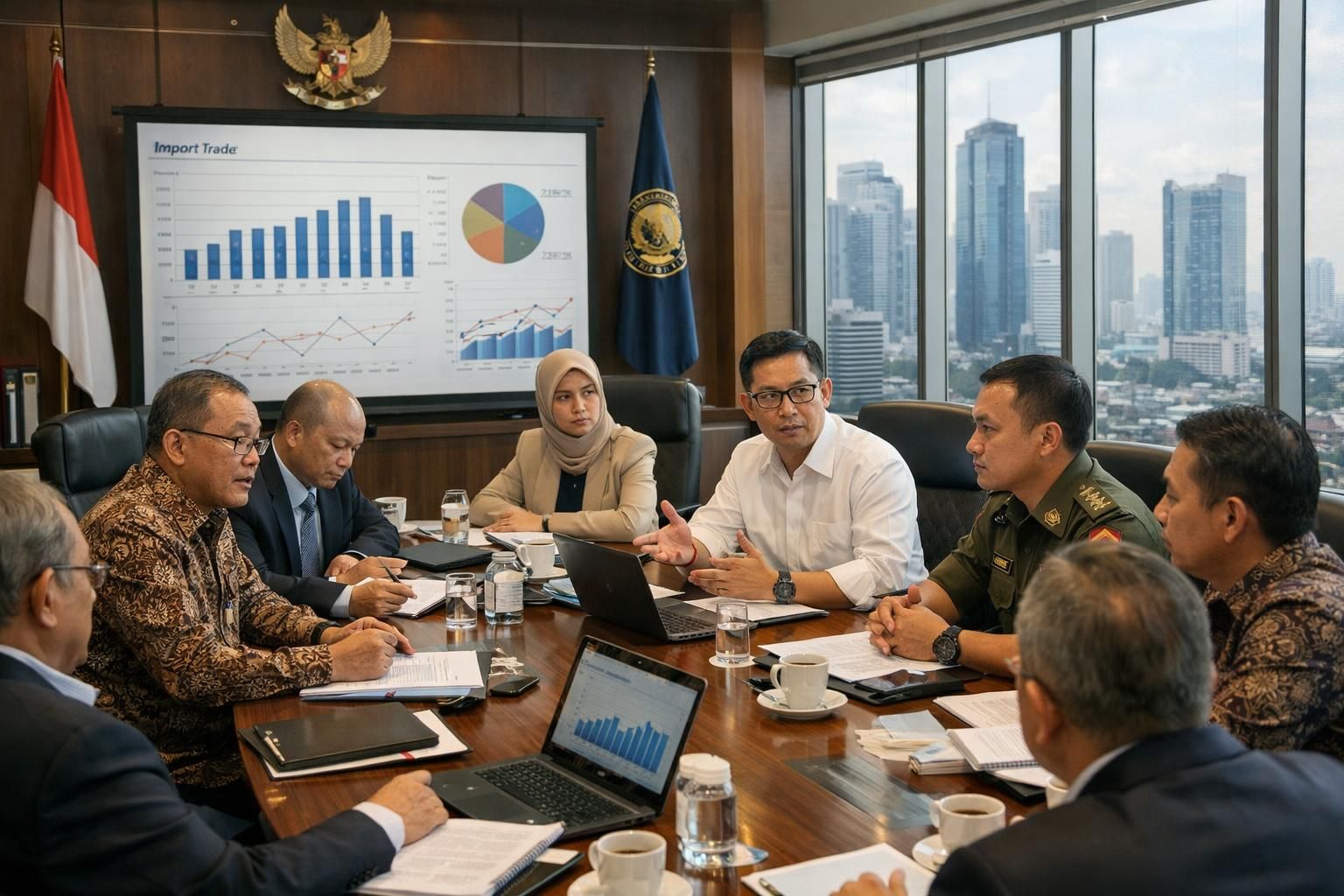 kementerian perdagangan sedang mengevaluasi kebijakan impor nasional di jakarta untuk meningkatkan efisiensi dan mendukung pertumbuhan ekonomi.