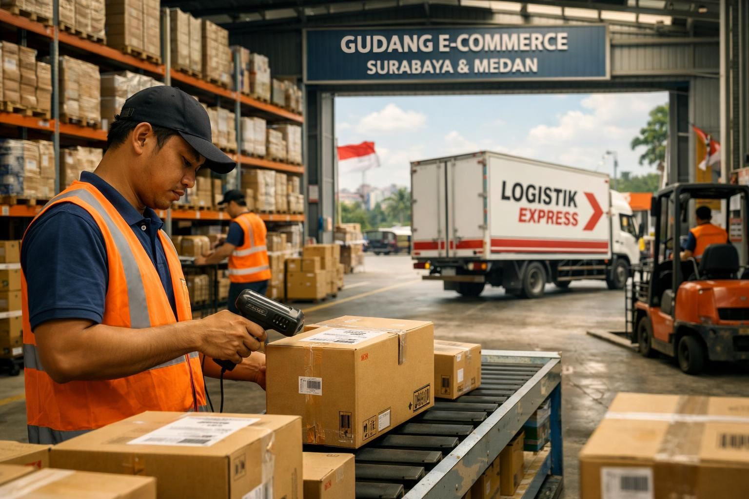 lazada memperkuat jaringan logistiknya dengan memperluas kemitraan strategis untuk mempercepat pengiriman barang di wilayah regional, memastikan layanan yang lebih cepat dan andal bagi pelanggan.