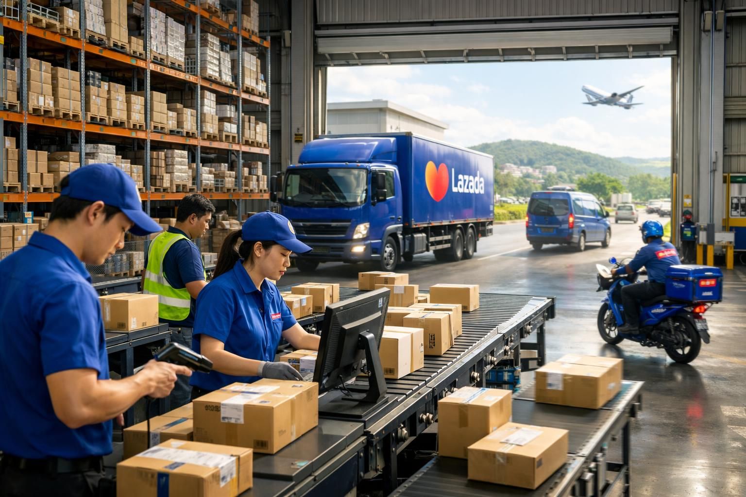 lazada memperluas kemitraan logistik untuk mempercepat pengiriman regional, memastikan layanan yang lebih cepat dan efisien di seluruh wilayah.