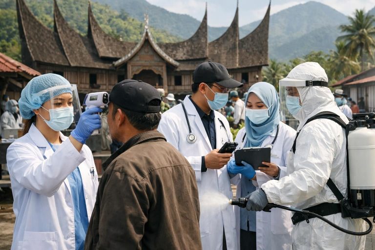 otoritas kesehatan di sumatera barat meningkatkan kewaspadaan untuk mencegah dan mengendalikan wabah penyakit, memastikan kesehatan masyarakat tetap terlindungi.