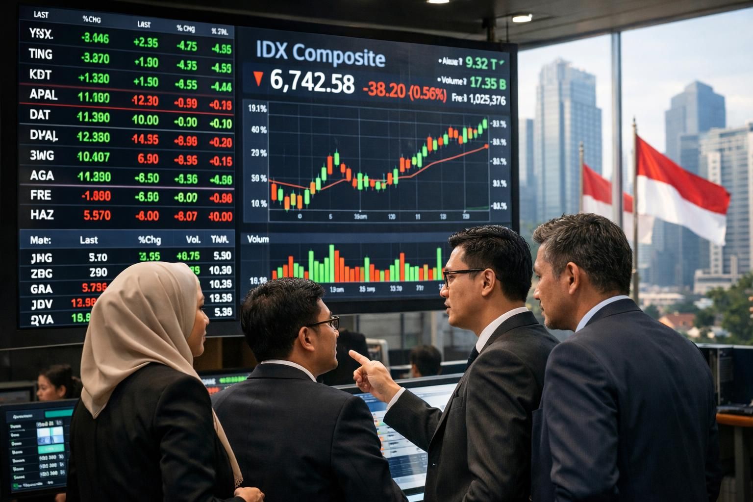 otoritas pasar indonesia melaporkan peningkatan signifikan dalam volume perdagangan saham domestik, menunjukkan pertumbuhan aktivitas pasar yang positif.