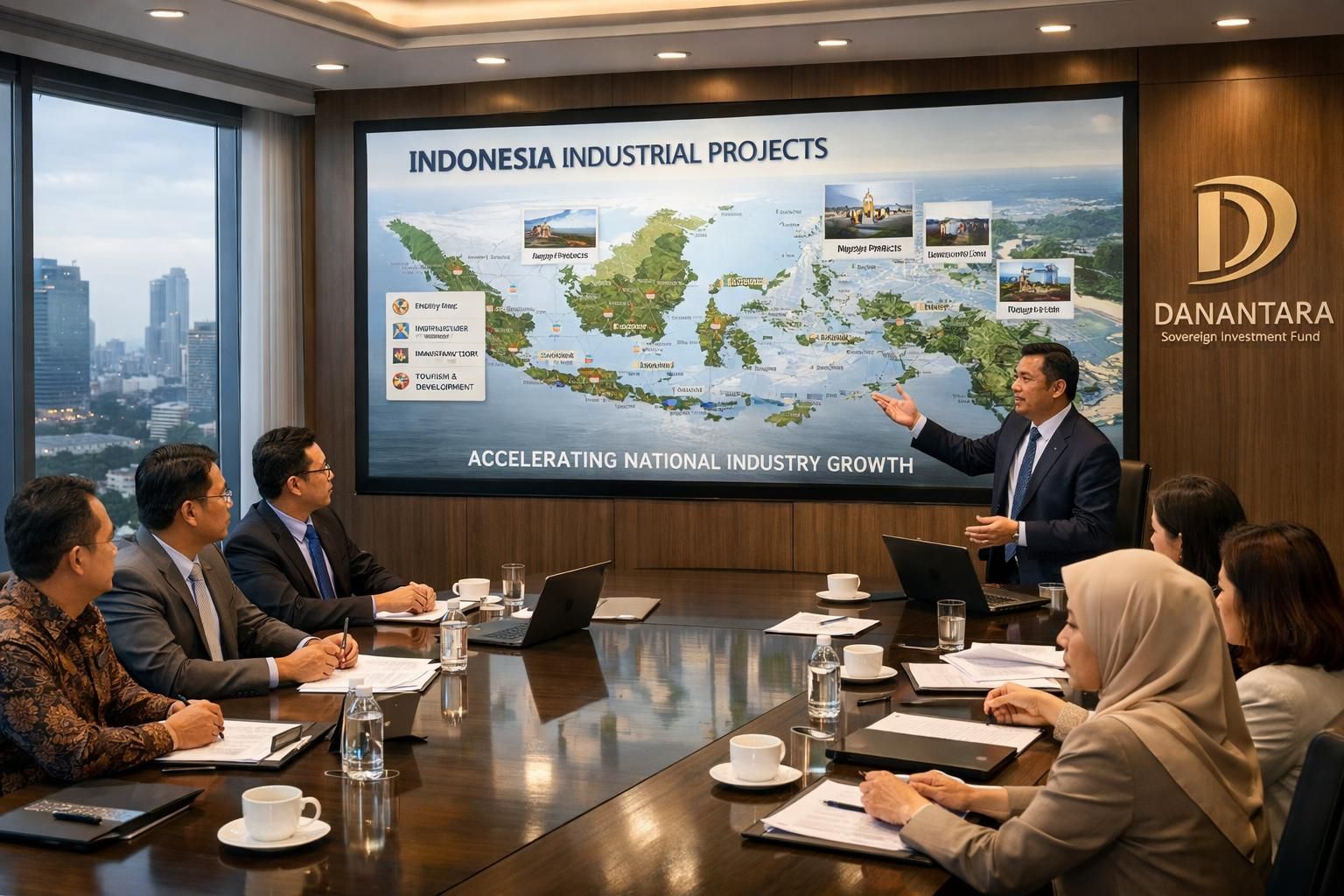 pemerintah indonesia mempercepat pengembangan industri dengan dukungan dana investasi danantara, mendorong pertumbuhan ekonomi dan inovasi nasional.