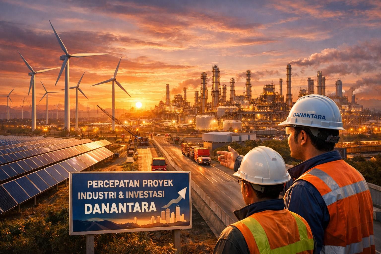 pemerintah indonesia mempercepat pembangunan industri dengan dukungan dana investasi danantara untuk mendorong pertumbuhan ekonomi dan inovasi teknologi.