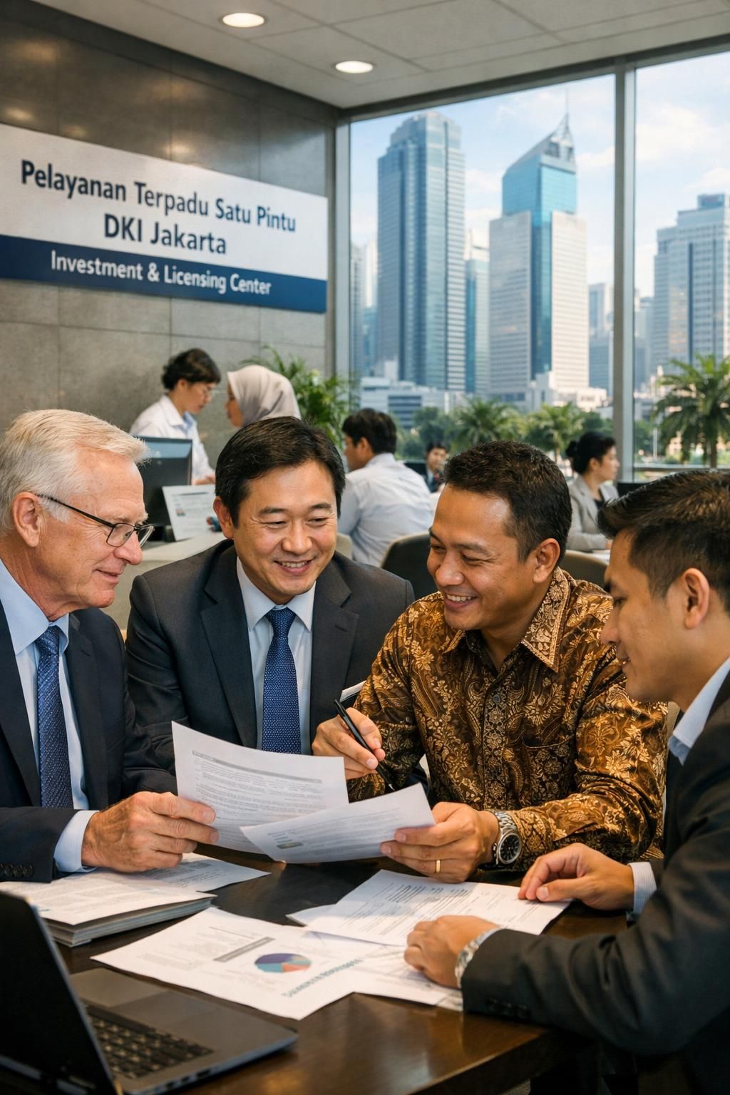 pemerintah indonesia mengumumkan kebijakan baru yang memudahkan investasi asing di jakarta untuk mendorong pertumbuhan ekonomi dan peluang bisnis.