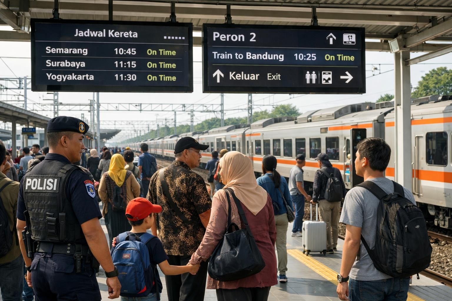 pemerintah memperluas jaringan transportasi kereta nasional di pulau jawa untuk meningkatkan konektivitas, memudahkan perjalanan, dan mendukung perkembangan ekonomi regional.
