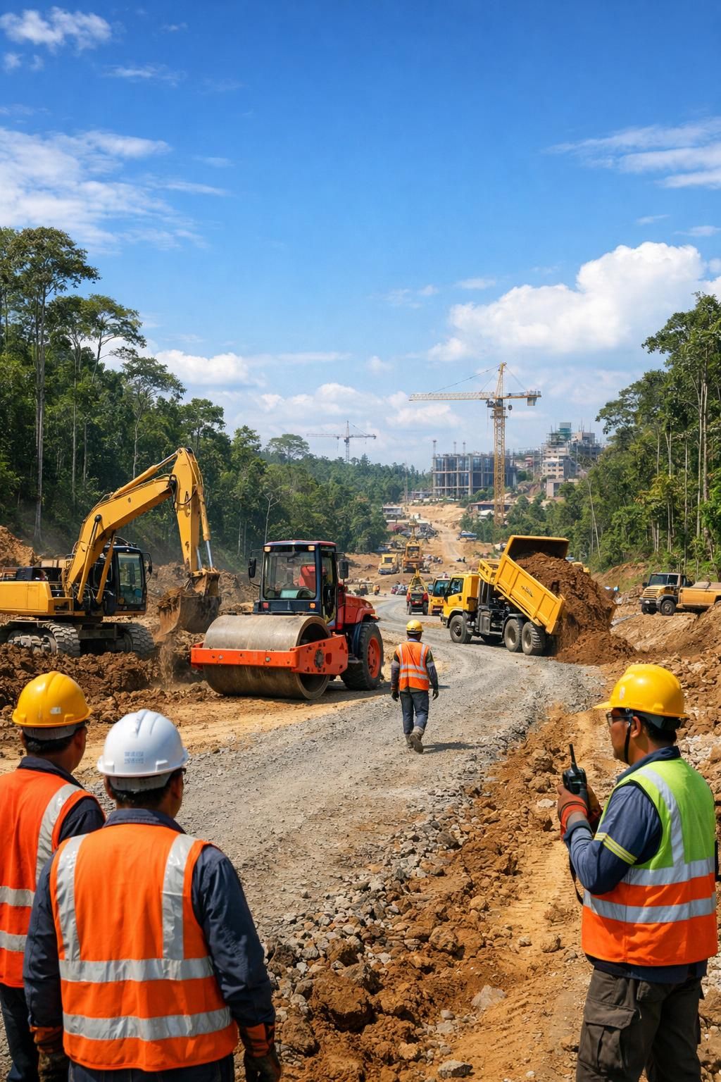 pemerintah provinsi kalimantan timur melaporkan kemajuan signifikan dalam pembangunan ibu kota nusantara, menandai langkah penting menuju masa depan yang lebih maju dan terintegrasi.