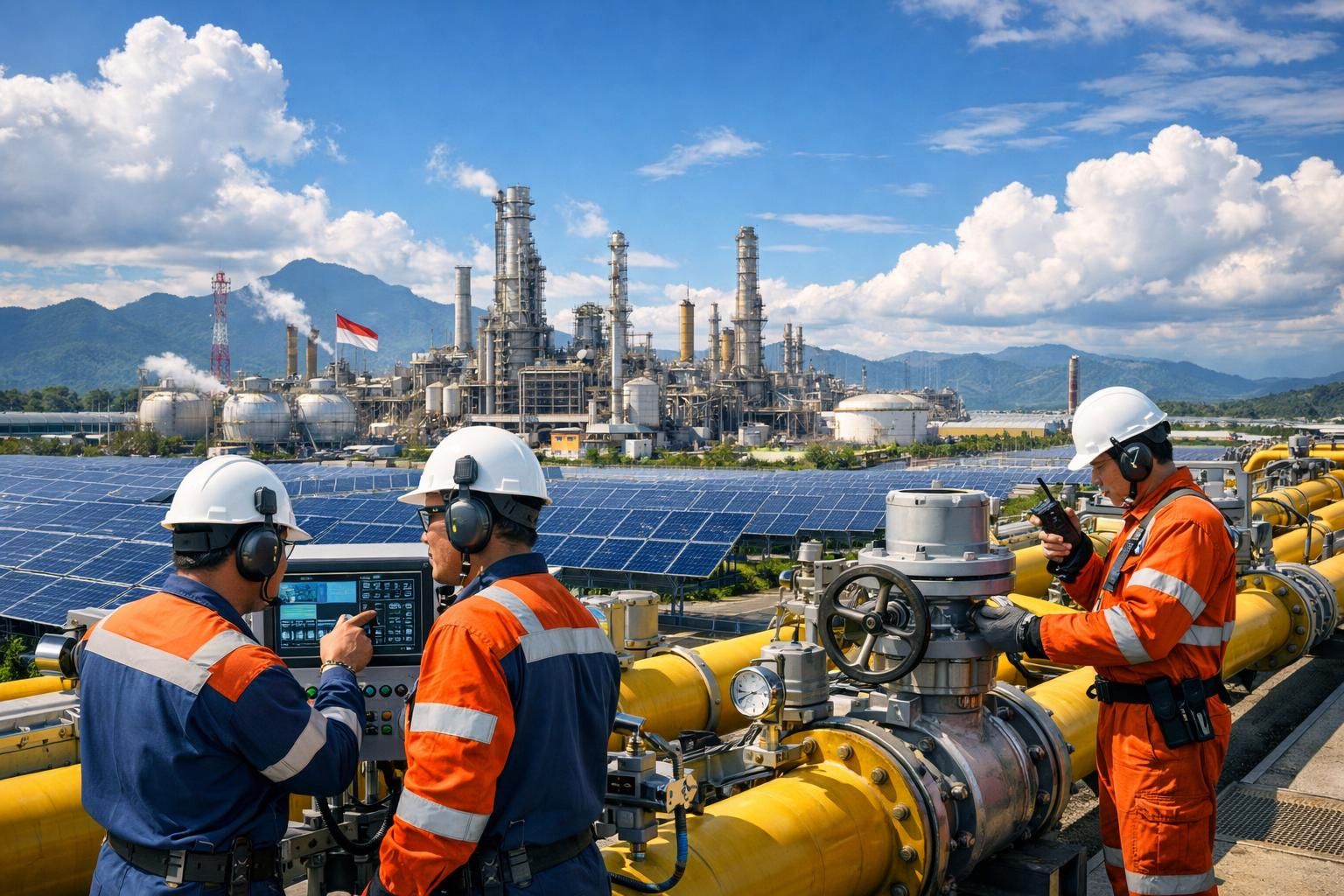 pertamina mempercepat proyek energi inovatif untuk mendukung pertumbuhan dan keberlanjutan industri nasional indonesia.