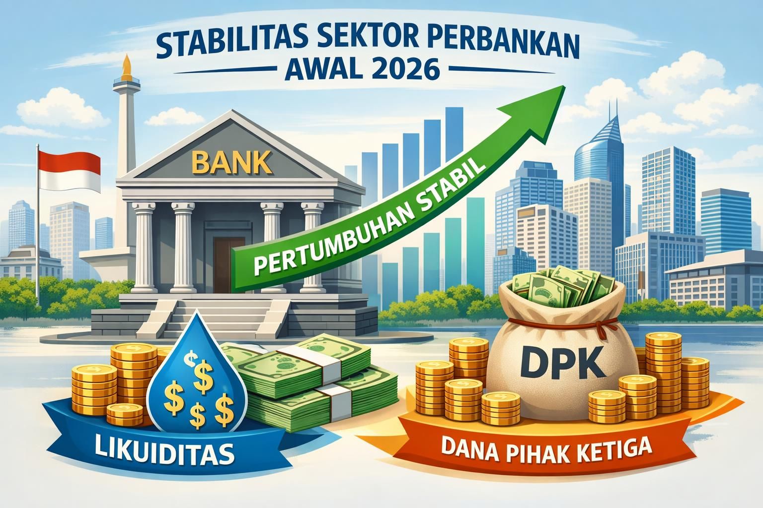 sektor perbankan indonesia menunjukkan pertumbuhan kredit yang stabil pada awal 2026, mencerminkan kondisi ekonomi yang kuat dan kepercayaan pasar yang meningkat.