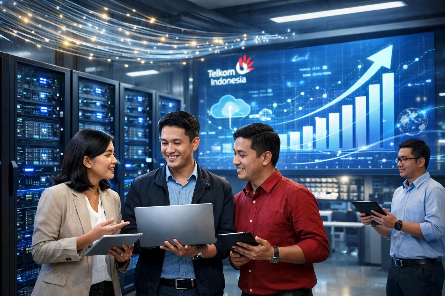 telkom indonesia mempercepat transformasi digital dengan menginvestasikan teknologi terbaru untuk meningkatkan layanan dan inovasi.