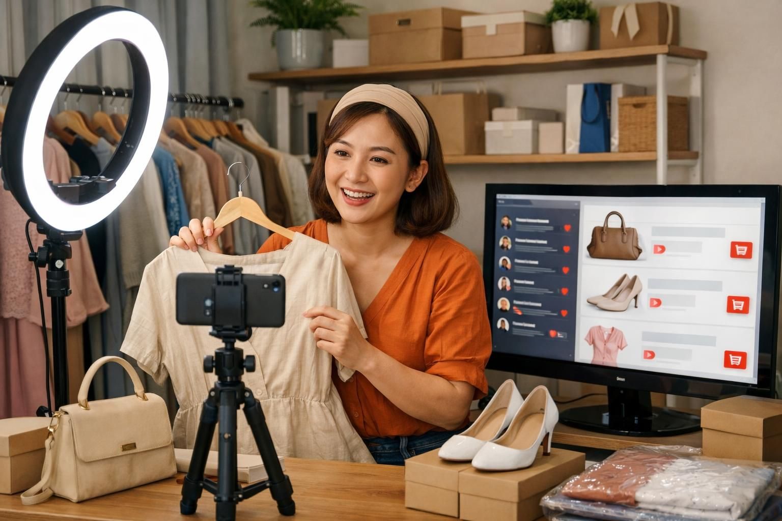 tiktok shop memperkuat integrasi live commerce guna mendorong peningkatan penjualan di pasar asia tenggara secara efektif dan inovatif.