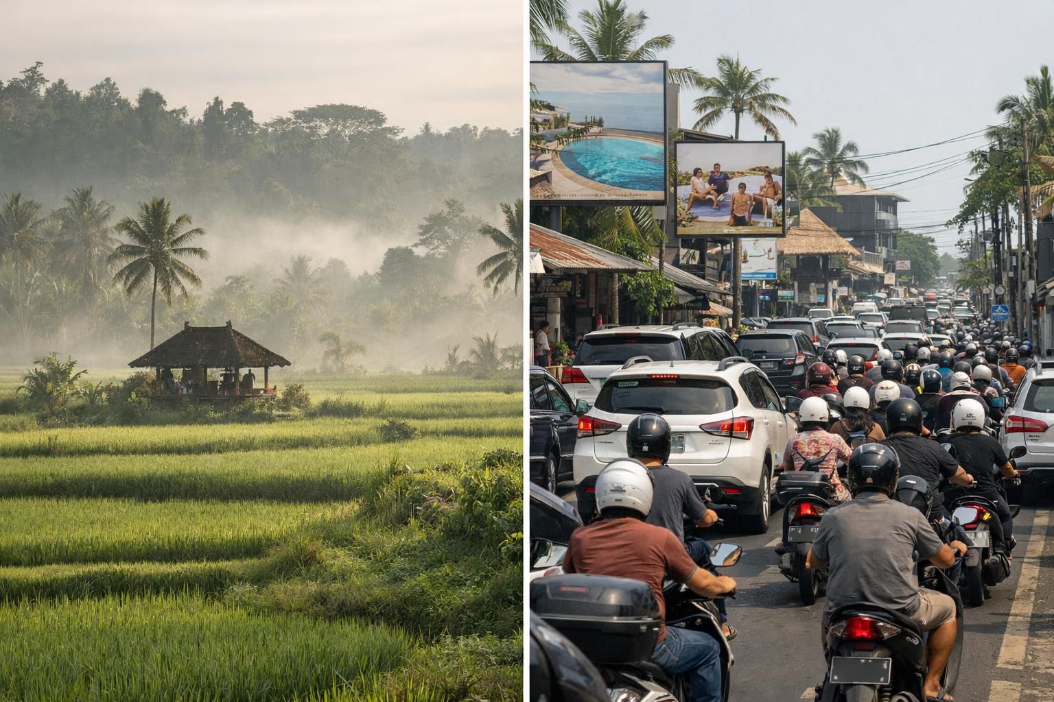 selama 31 tahun berkunjung ke bali, kini kekhawatiran terbesar saya terhadap masa depan pulau ini semakin nyata. temukan cerita dan pandangan mendalam tentang perubahan yang terjadi di bali.